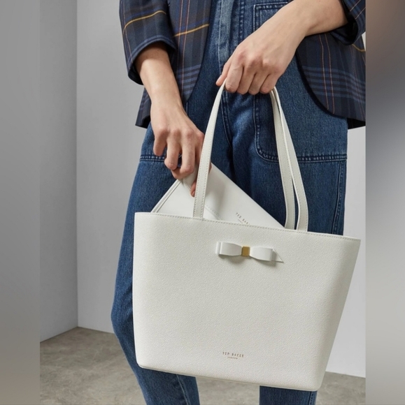 Ted Baker Jessica Bow Leather Tote - Picture 1 of 7